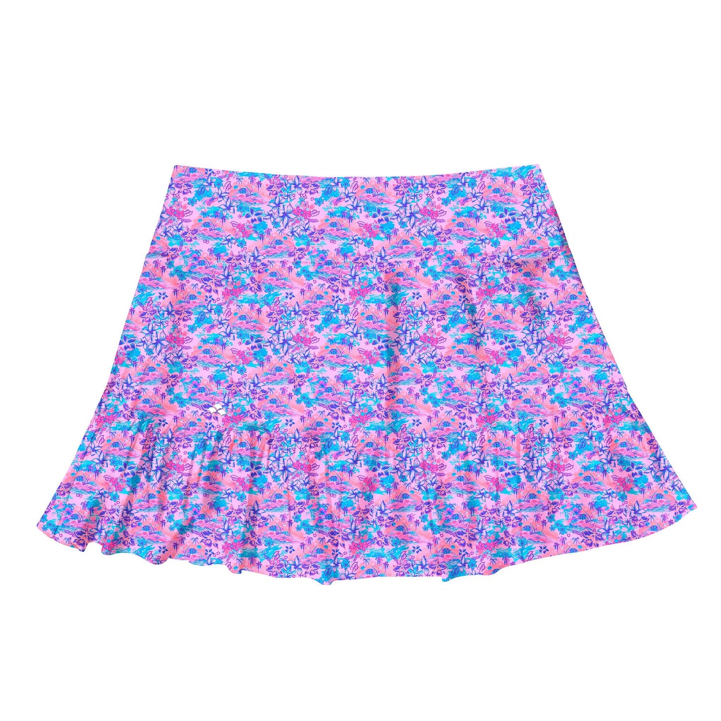 Vibrant Travels Court Love Skort