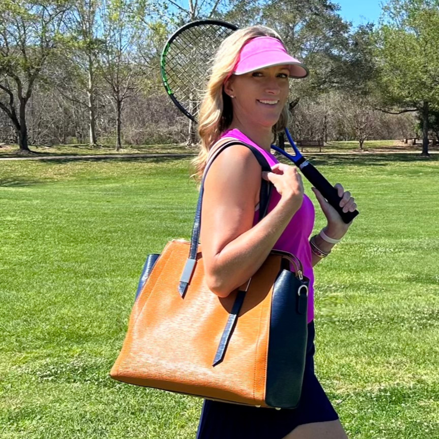 Bala Tennis, Pickleball, Office and Laptop Tote in Brown