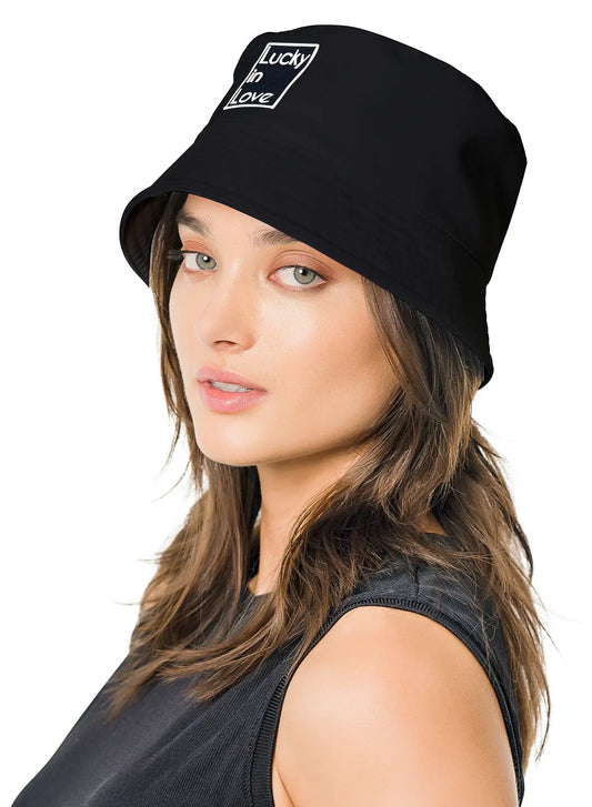 Lucky Bucket Hat - Black