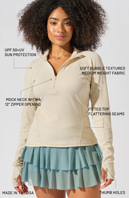 Bobbe Active 1/2 zip