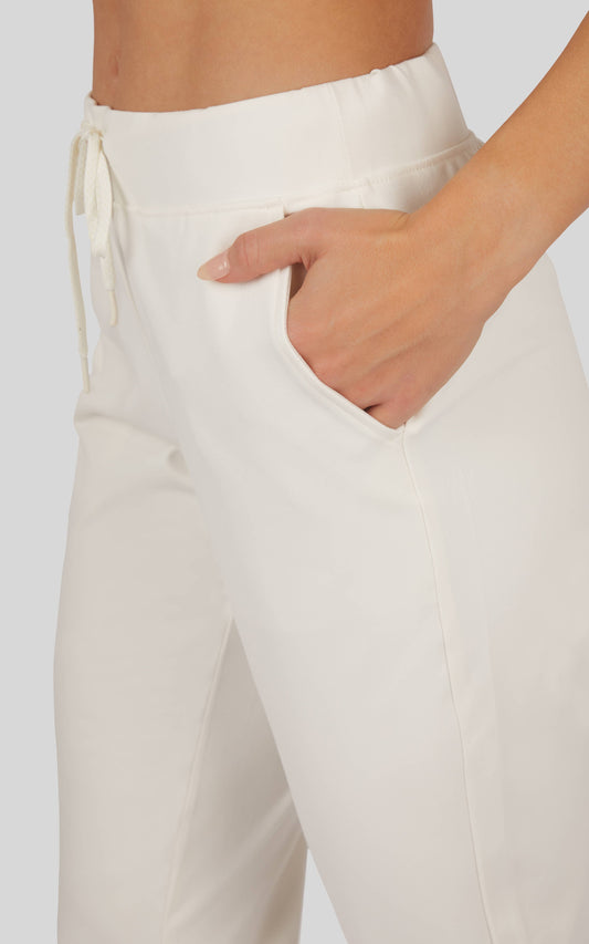 Yogalicious Women's Lux Straight Leg Pants with Side Pockets
