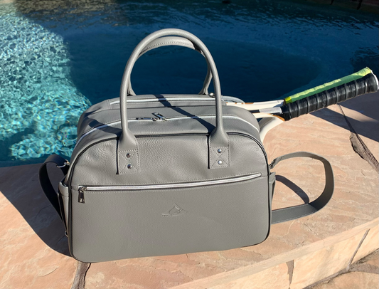 LAVA High Quality Tennis and Travel Duffle Bag- Gray